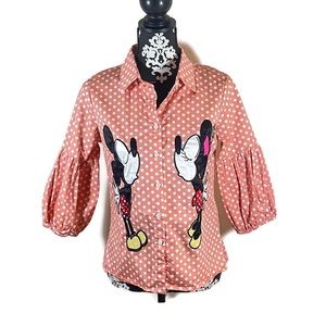 So Good Mickey Minnie Mouse Shirt Blouse
